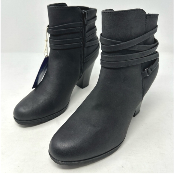NEW WHITE MOUNTAIN | Spade Ankle Booties 10W - Picture 2 of 6